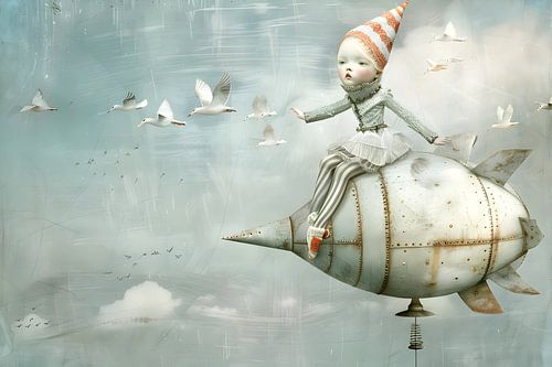 The heroine of the skies.