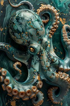 Smaragd zeekat van Steffen Gierok