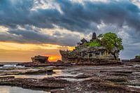 Sunset in Tanah Lot
