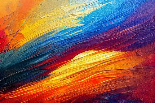 Achtergrond met lijnen olieverf, illustratie