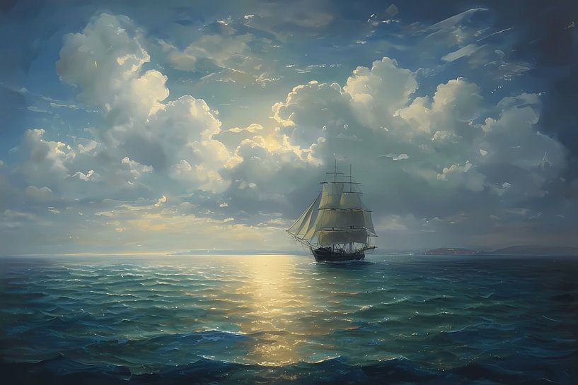 Segelboot von Andrew Shamov