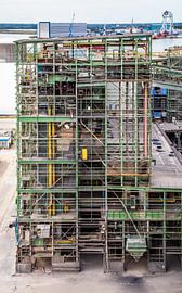 Le Sinterklaas pendant la démolition