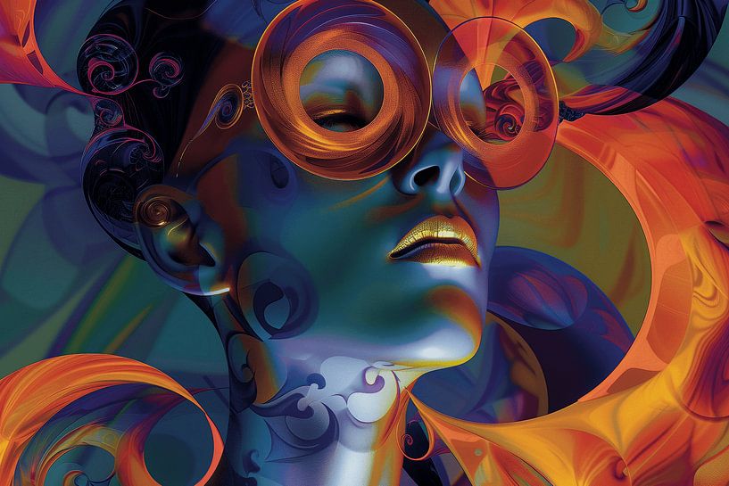 Fashion girl by Ton Kuijpers