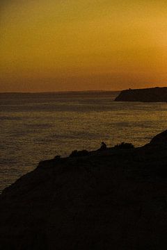 Zonsondergang Algarve van Olli Lehne