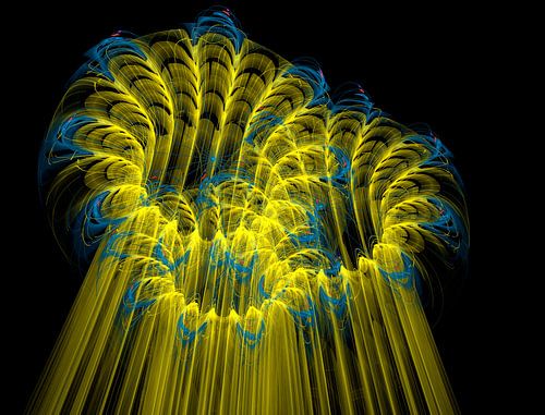 Fractal Firework by Roswitha Lorz