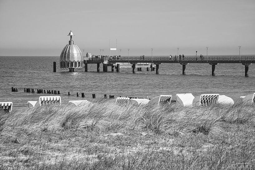 Zingst Seebrücke von Martin Köbsch