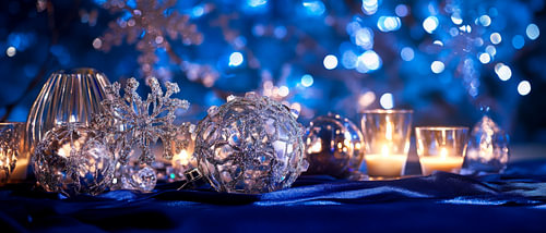 Feestelijke tafeldecoraties