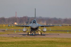 F-16 Fighting Falcon (J-016) der Royal Air Force. von Jaap van den Berg