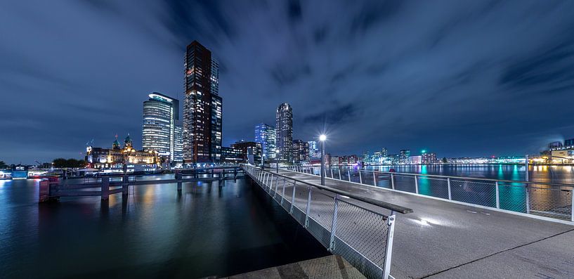 Rotterdam - Kop van Zuid - Rijnhavenbrug - Hoerenloper van Fotografie Ploeg