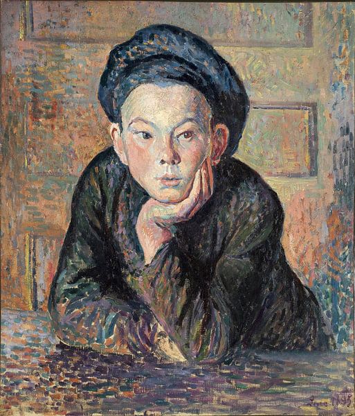 Portrait of a Boy, Maximilien Luce by Masterful Masters