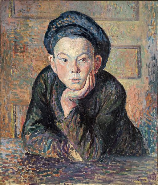 Porträt eines Jungen, Maximilien Luce von Meisterhafte Meister