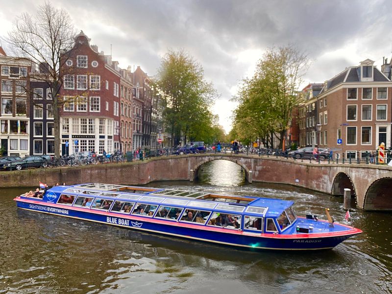 Amsterdam Keizersgracht by Marianna Pobedimova