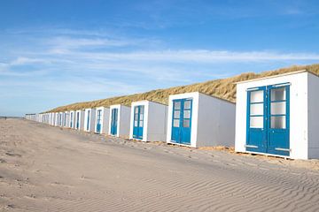 beach cottages blue