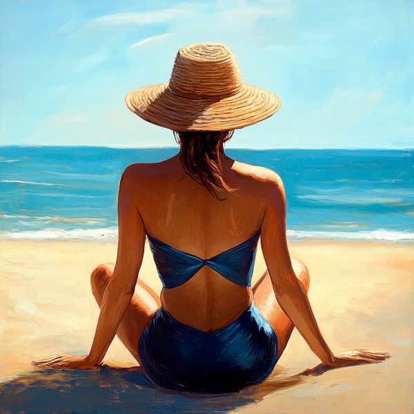 Summer beach moments by Poster Art Shop