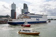 P&O Ferries boot in Rotterdamse haven van Bram de Muijnck thumbnail
