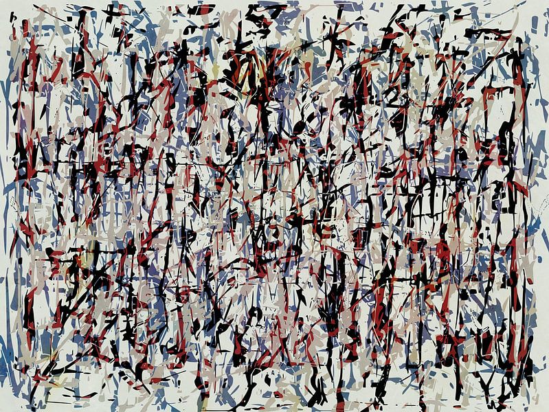 Augenzwinkern von Pollock 8 von Angel Estevez