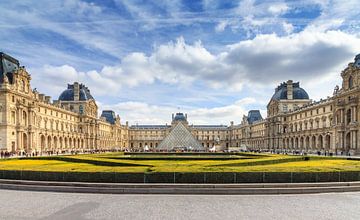 The Louvre in Paris by Dennis van de Water