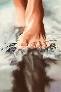 Auf dem Wasser gehen