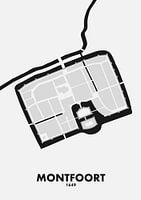 Montfoort city map 1649