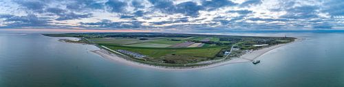 Texel vanuit de lucht