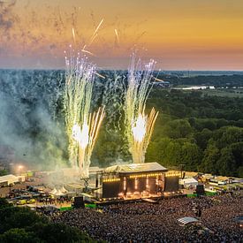 Fireworks - Hella Mega Tour -Green Day - Groningen by Niels Knelis Meijer