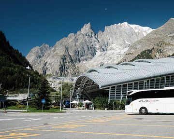 Blick auf den Mont Blanc von Eugenio Eijck