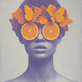 Orange Vision van PixelMint.