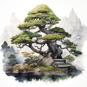 Bonsai grün