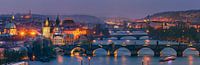 Panoramic view over Prague by Henk Meijer Photography thumbnail