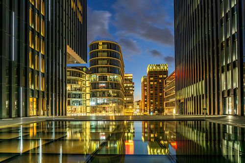 Media haven skyline Düsseldorf
