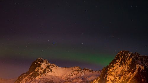 A streak of northern lights