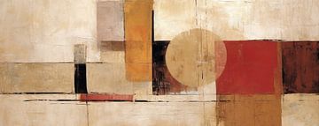 Geometrie | Circular Elegance van ARTEO Schilderijen