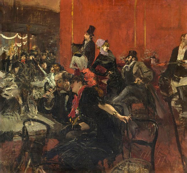 Feast Scene, Giovanni Boldini by Masterful Masters