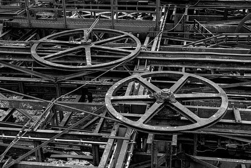 Wheels with steel frame | Völklinger Hütte