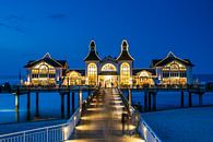 Die Seebrücke in der Ostsee bei Sellin auf der Insel Rügen von Evert Jan Luchies Miniaturansicht