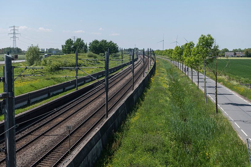 Betuwe railway line by Richard Wareham