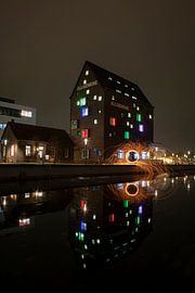 Stadt Kleve bei Nacht, Hochschule von Marjolein van der Mey