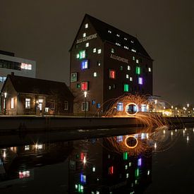 Stadt Kleve bei Nacht, Hochschule von Marjolein van der Mey