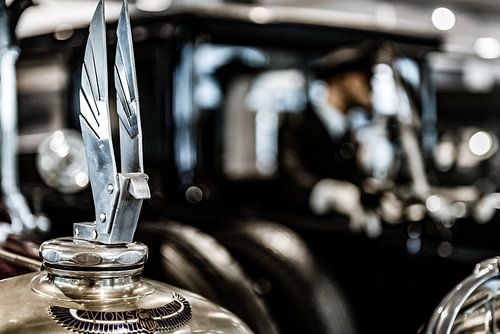 Radiator ornament van een Avions Voisin