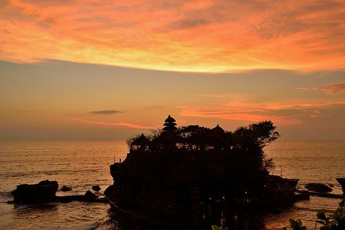 Tanah Lot na zonsondergang