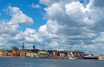 Panorama van Skeppsbron van Leopold Brix