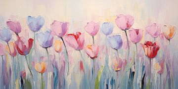 Tulpen abstrakt von Imagine