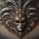 Venetian mask by Nicolette Vermeulen thumbnail