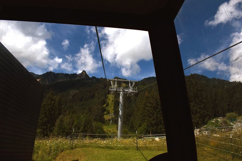 vue du Hahnenkamm / Tyrol / Autriche par Karl-Heinz Petersitzke