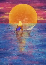 Surfer Girl von Raissa Oltmanns