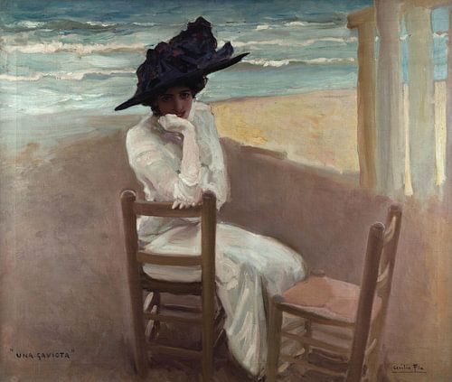 Cecilio Plá~Een zeemeeuw.