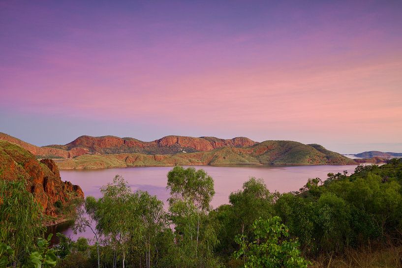 Lac Sunset Argyle par Laura Krol
