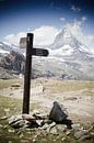 Road to Zermatt van Manuel Meewezen thumbnail