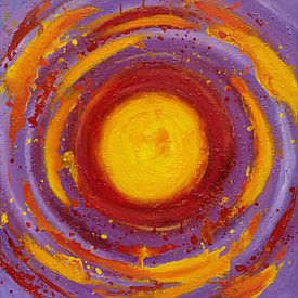 Abstract Sun by Maria Meester