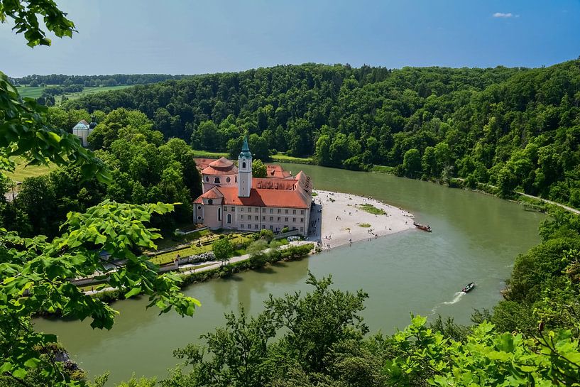 Weltenburg Monastery in Kelheim on the Danube by Bettina Schnittert